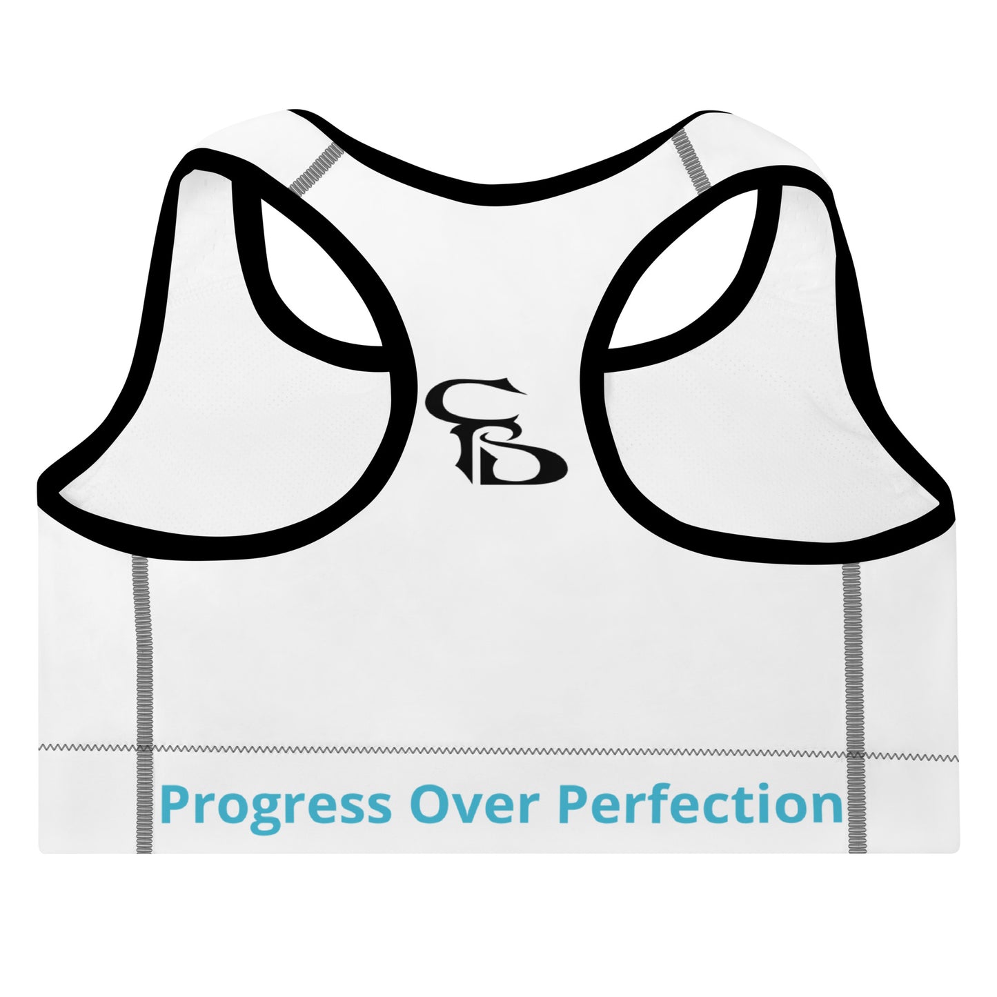 Padded Sports Bra (White)