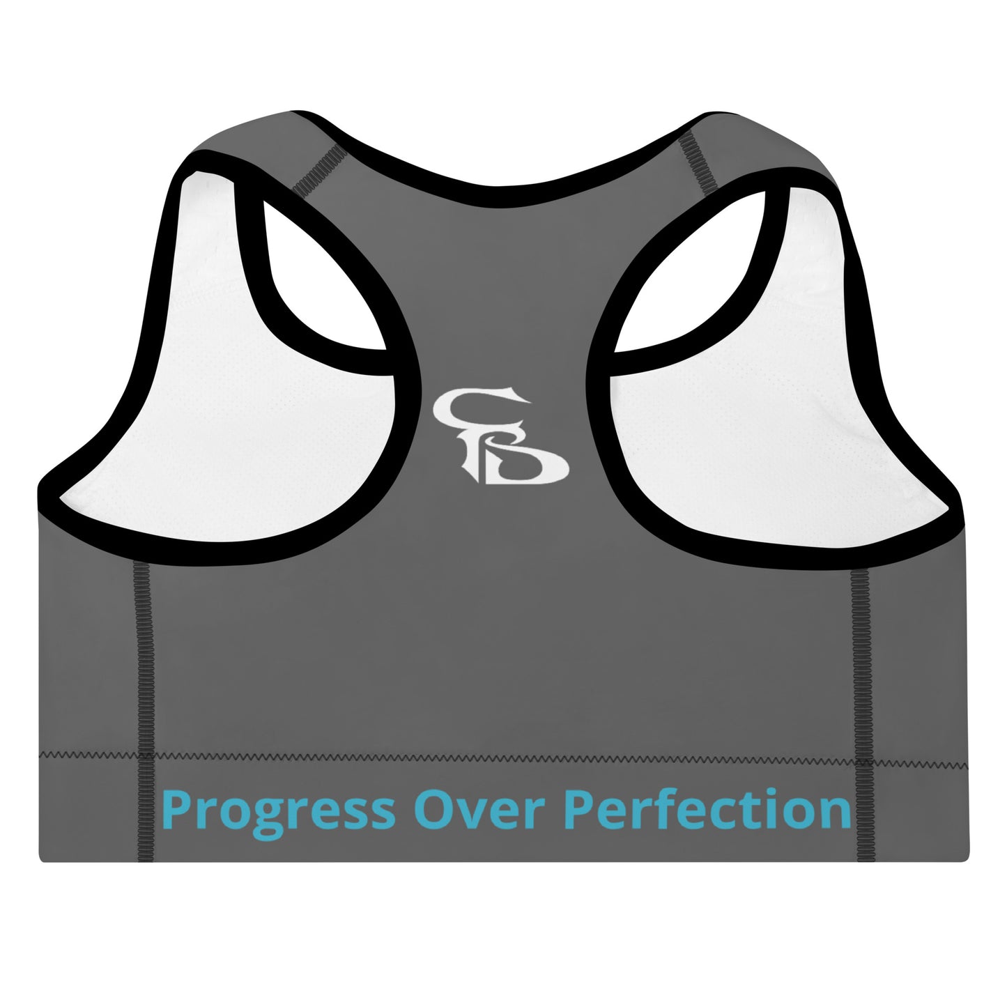 Padded Sports Bra (Charcoal Grey)