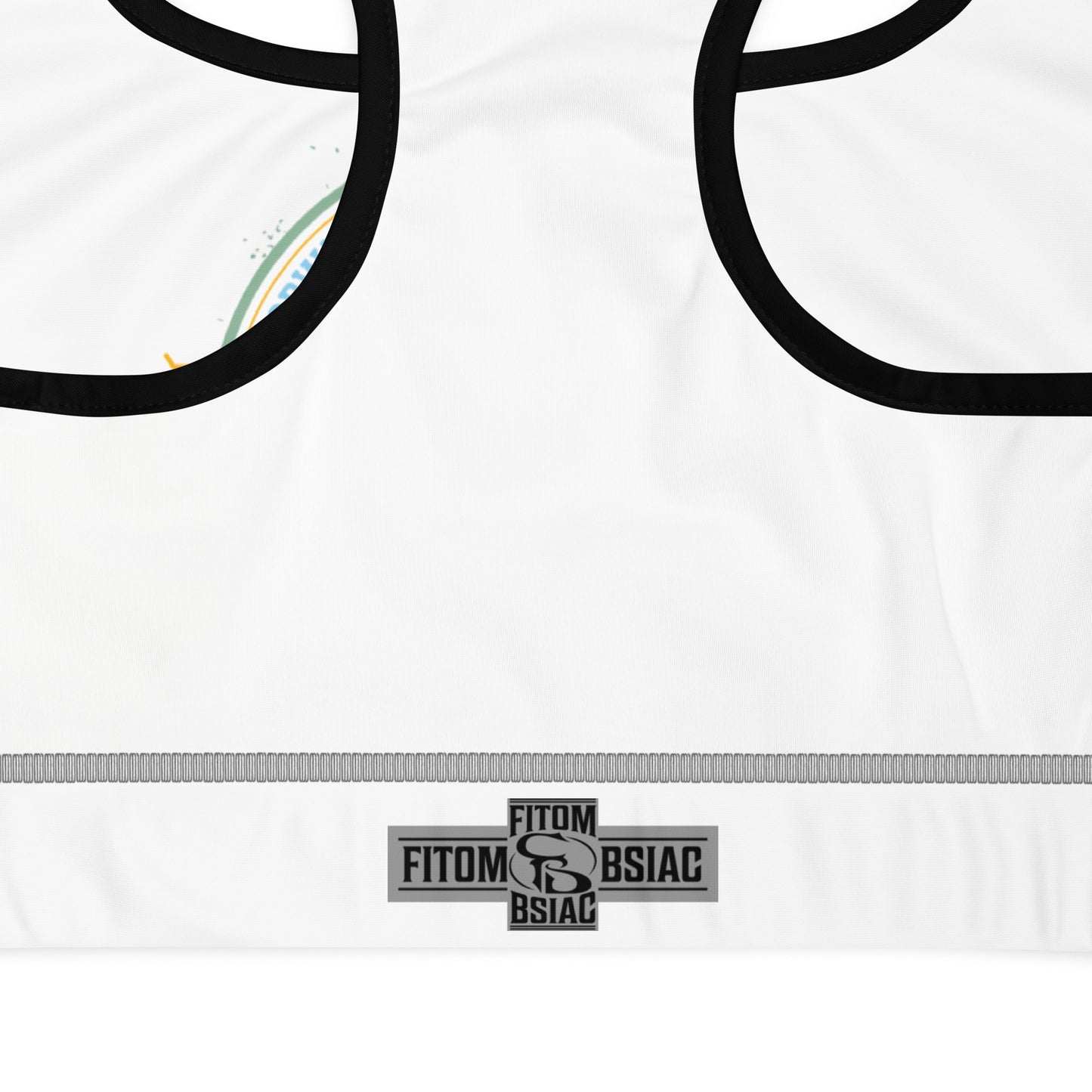Padded Sports Bra (White)
