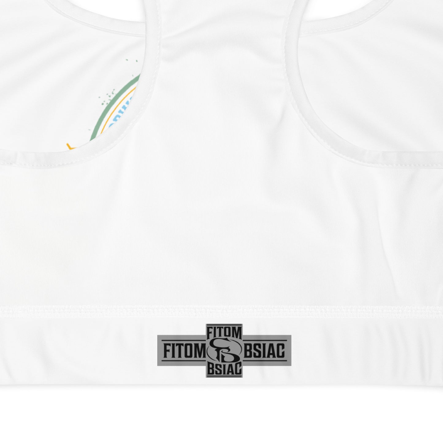 Padded Sports Bra (White)