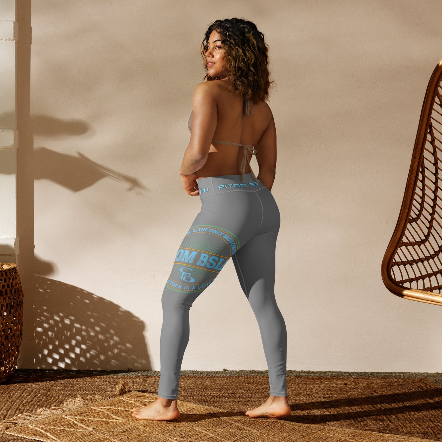 Yoga Leggings (Silver Blaze)