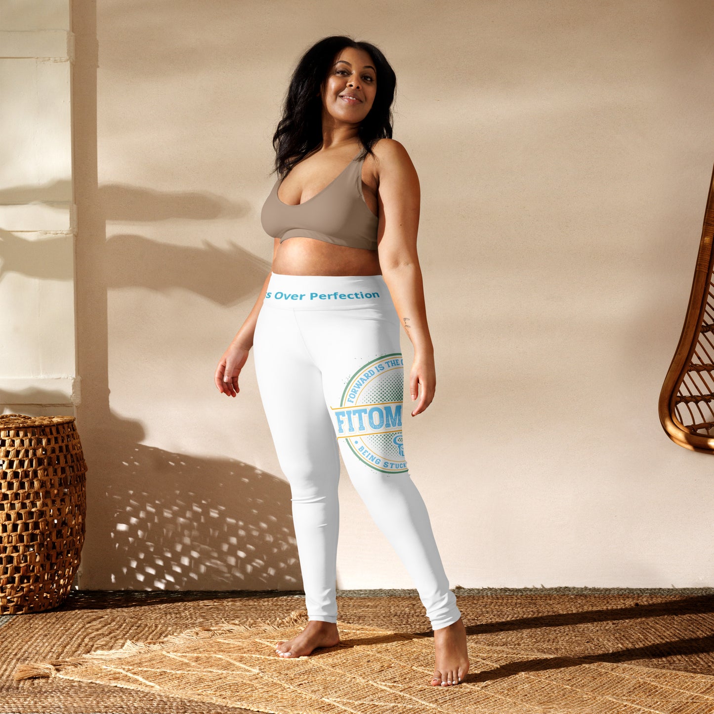 Yoga Leggings (White)