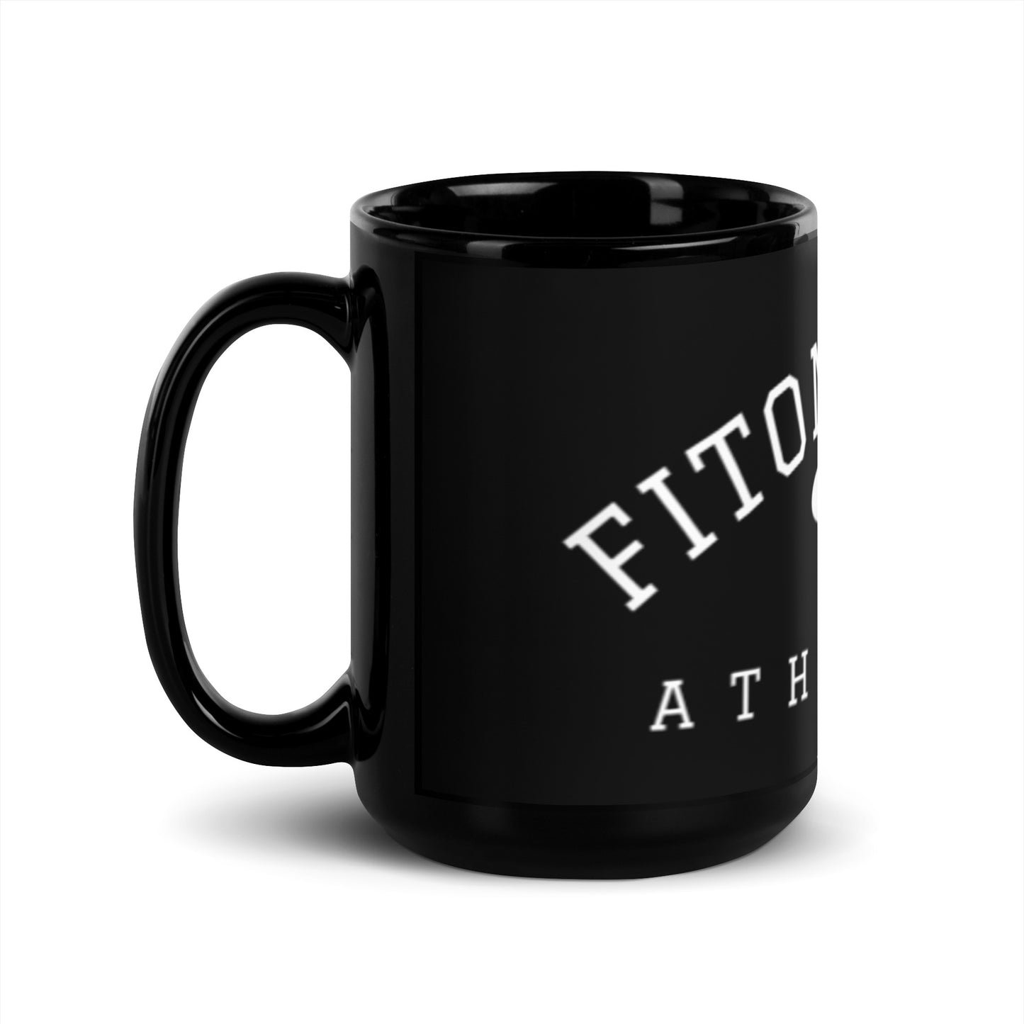 Black Glossy Mug 15oz
