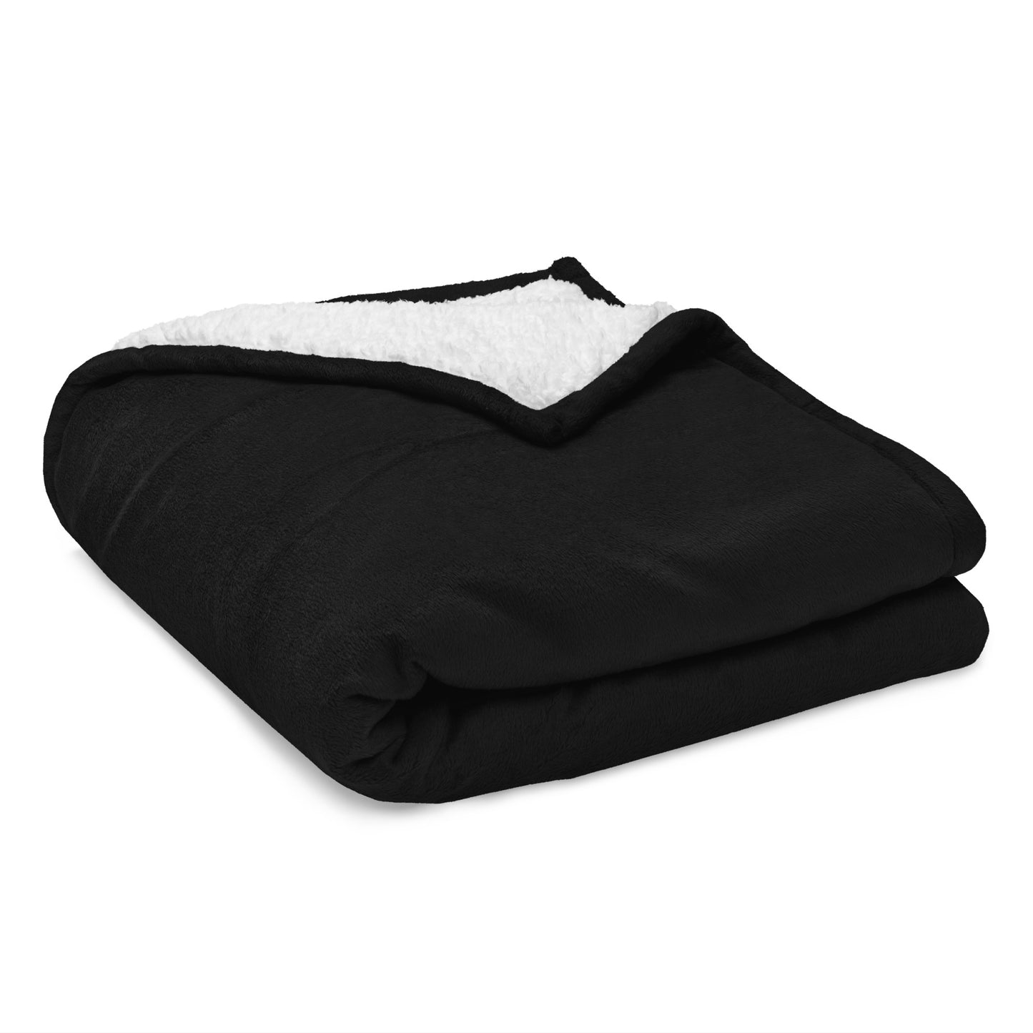 Premium Sherpa Embroidered Logo Blanket