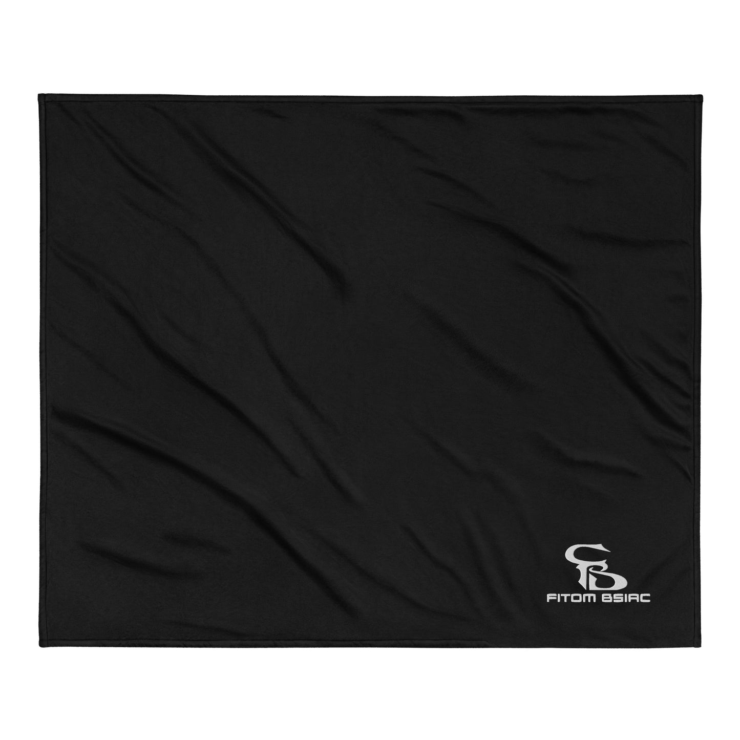 Premium Sherpa Embroidered Logo Blanket