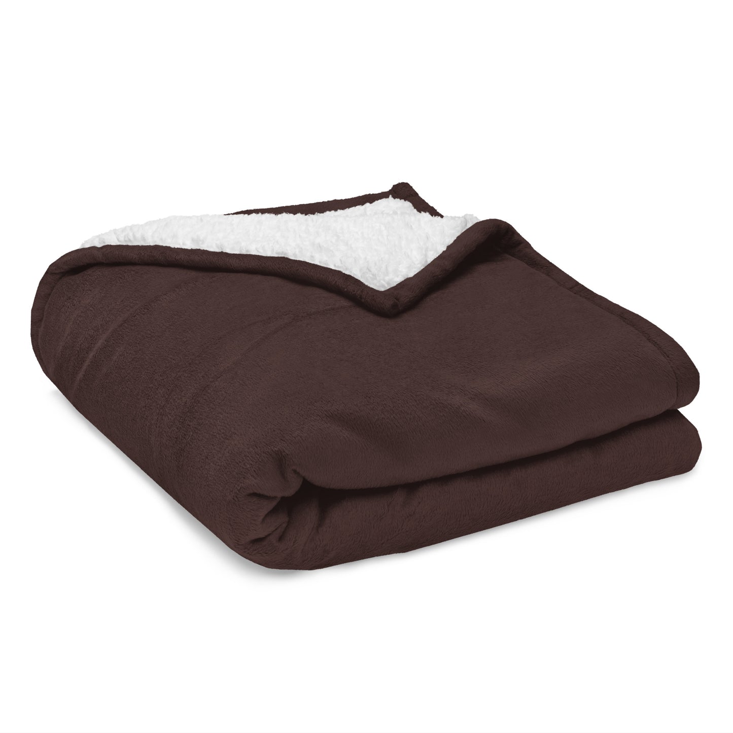 Premium Sherpa Embroidered Logo Blanket