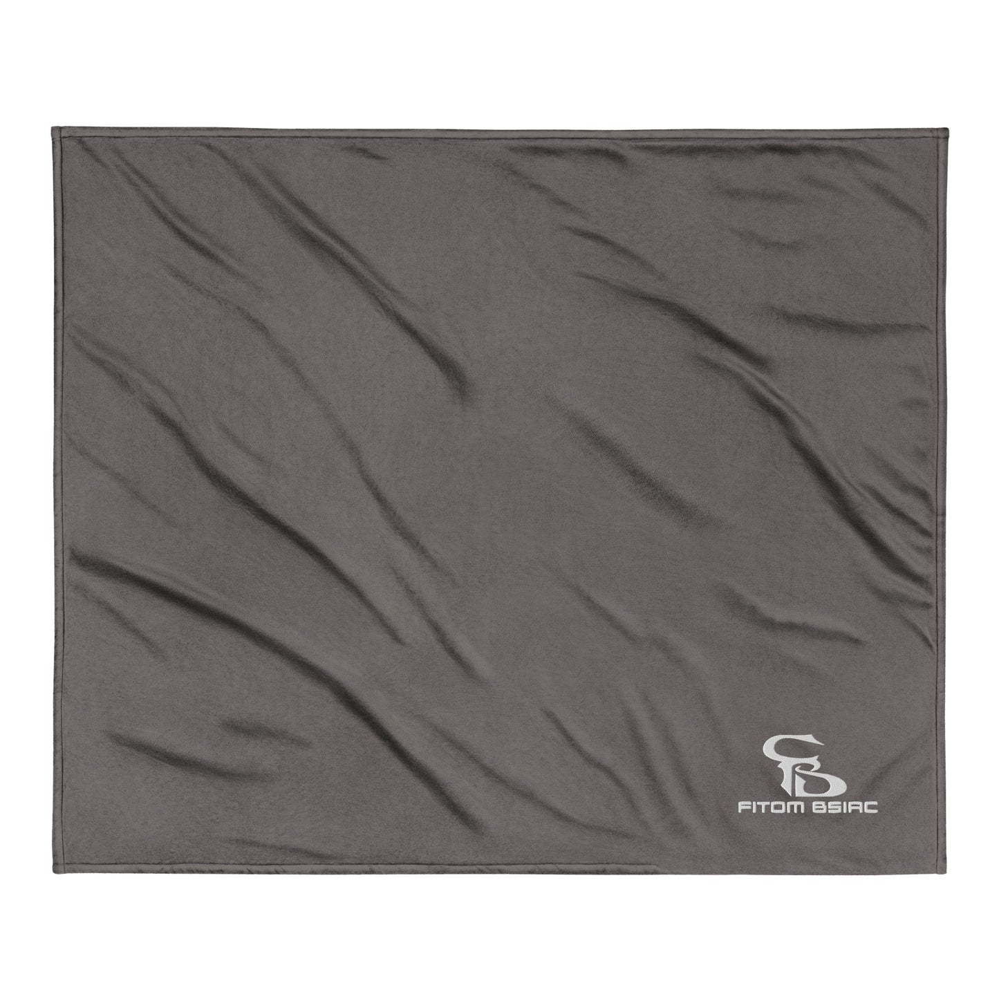 Premium Sherpa Embroidered Logo Blanket