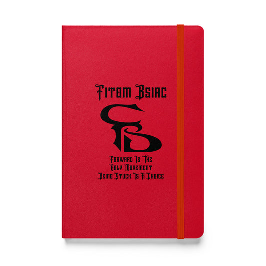 Hardcover bound notebook