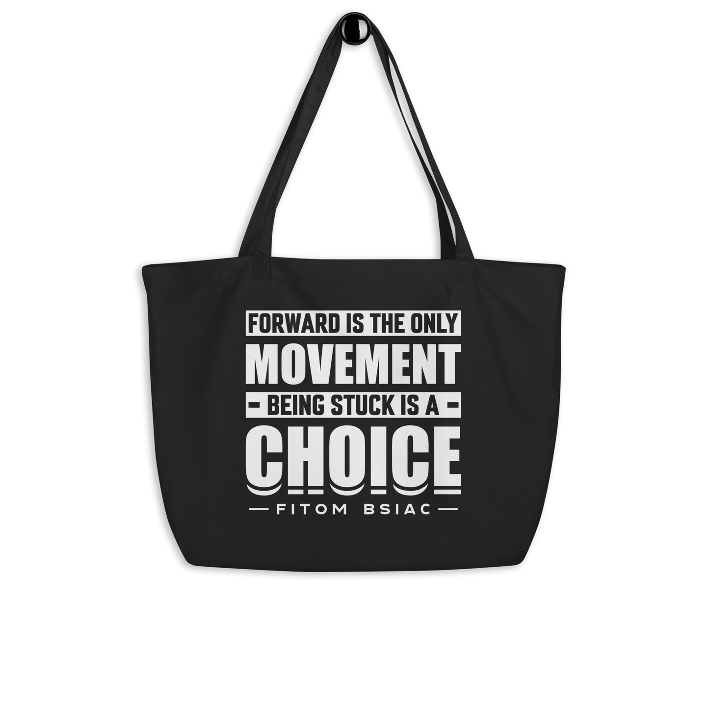 Large organic tote bag