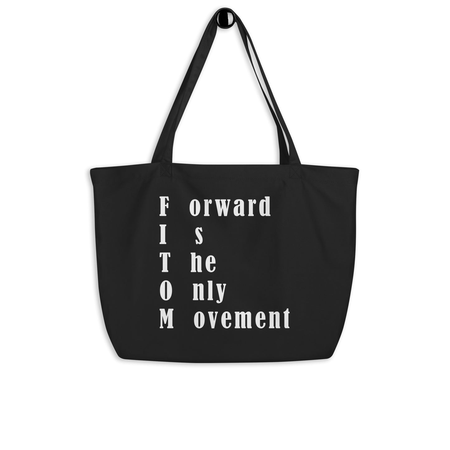 Large organic tote bag