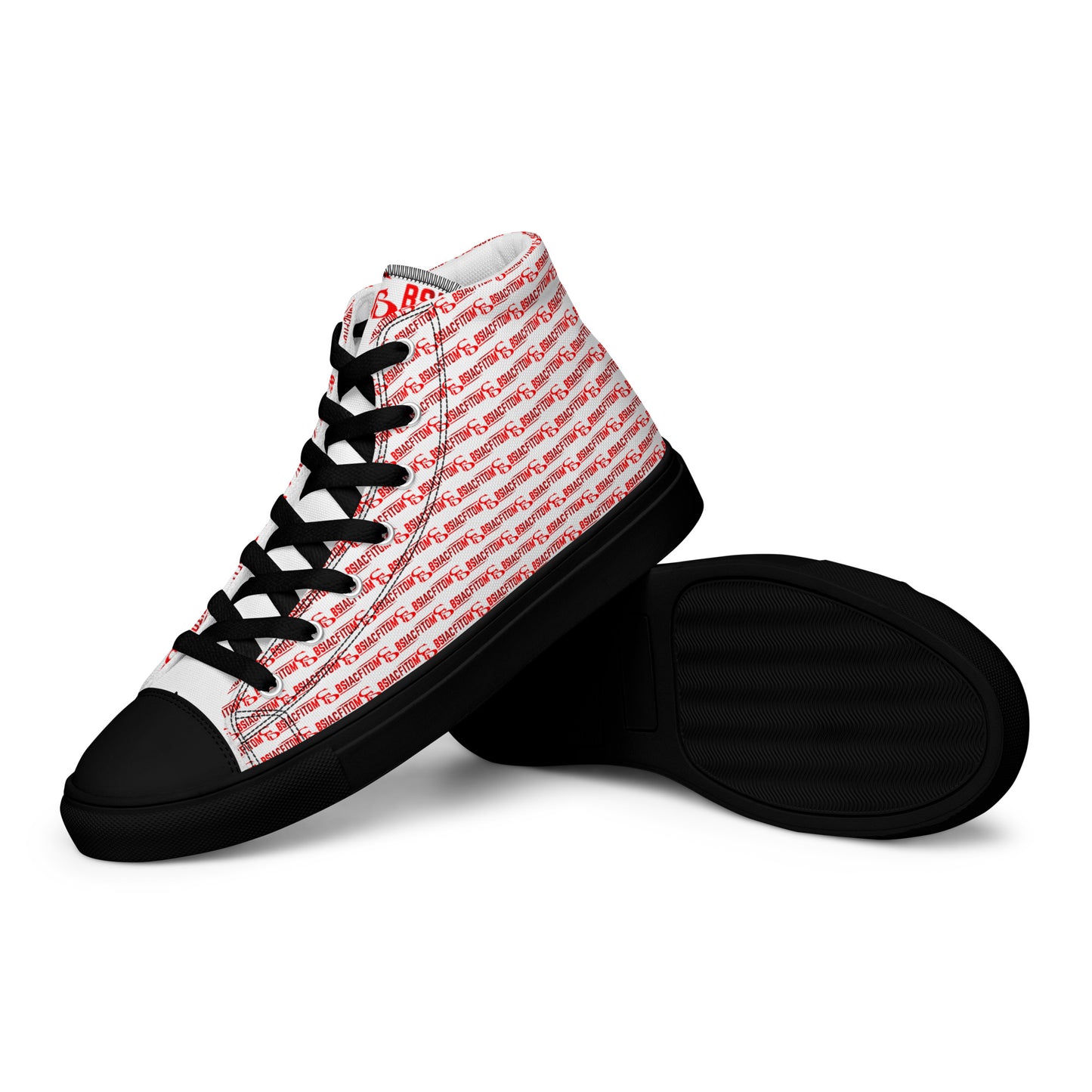 Men’s high top canvas shoes