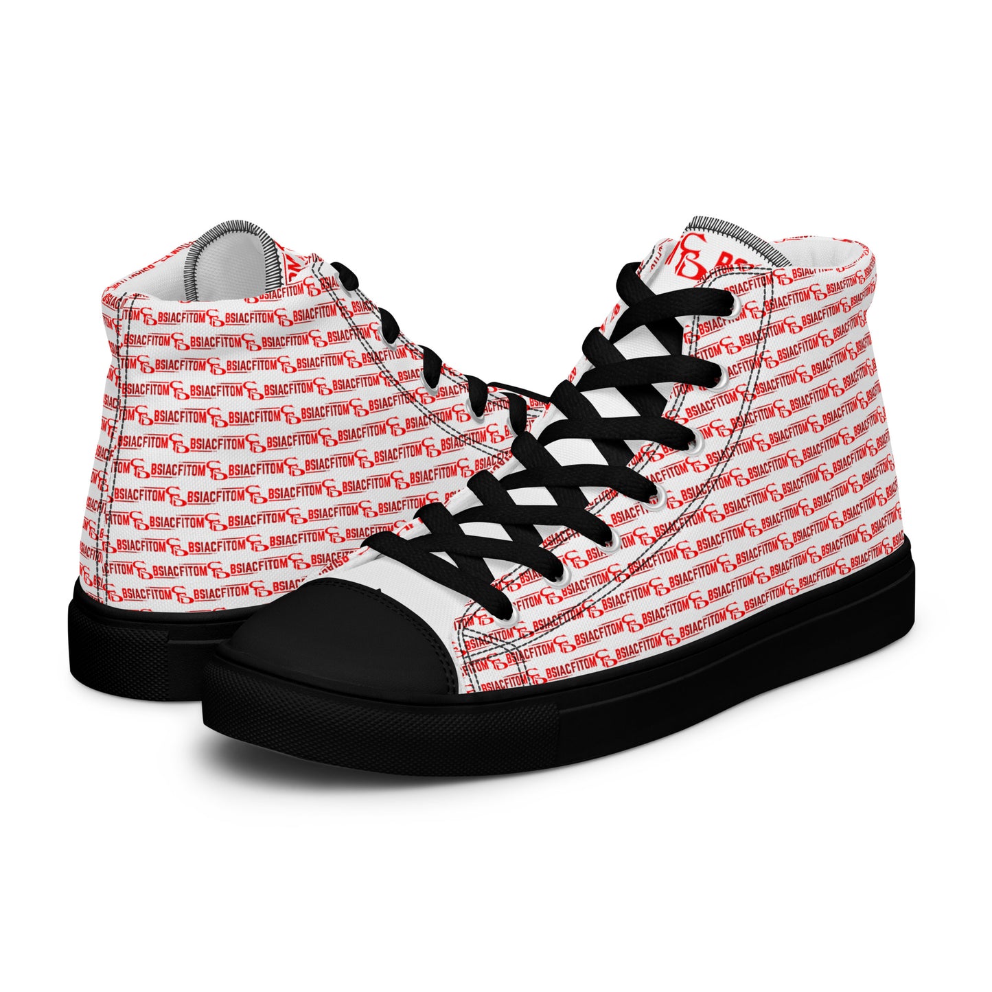 Men’s high top canvas shoes