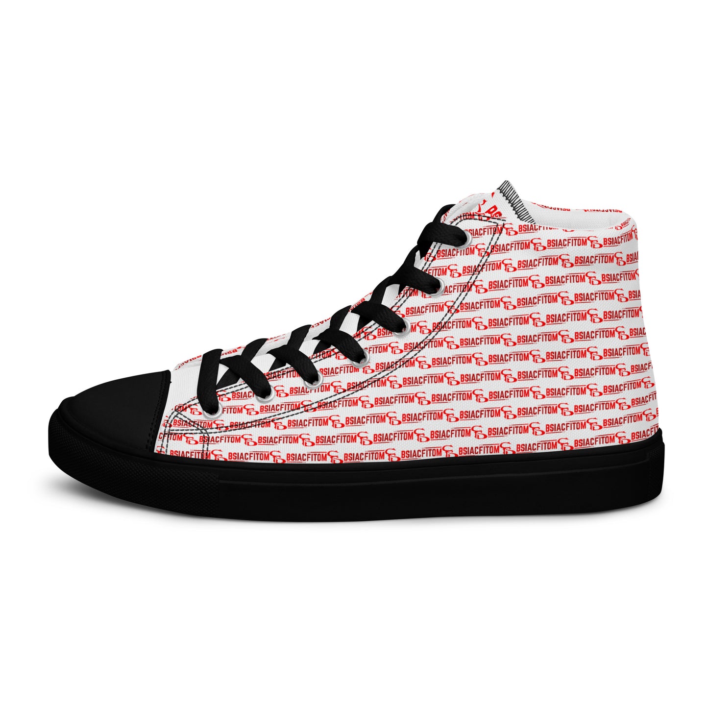 Men’s high top canvas shoes