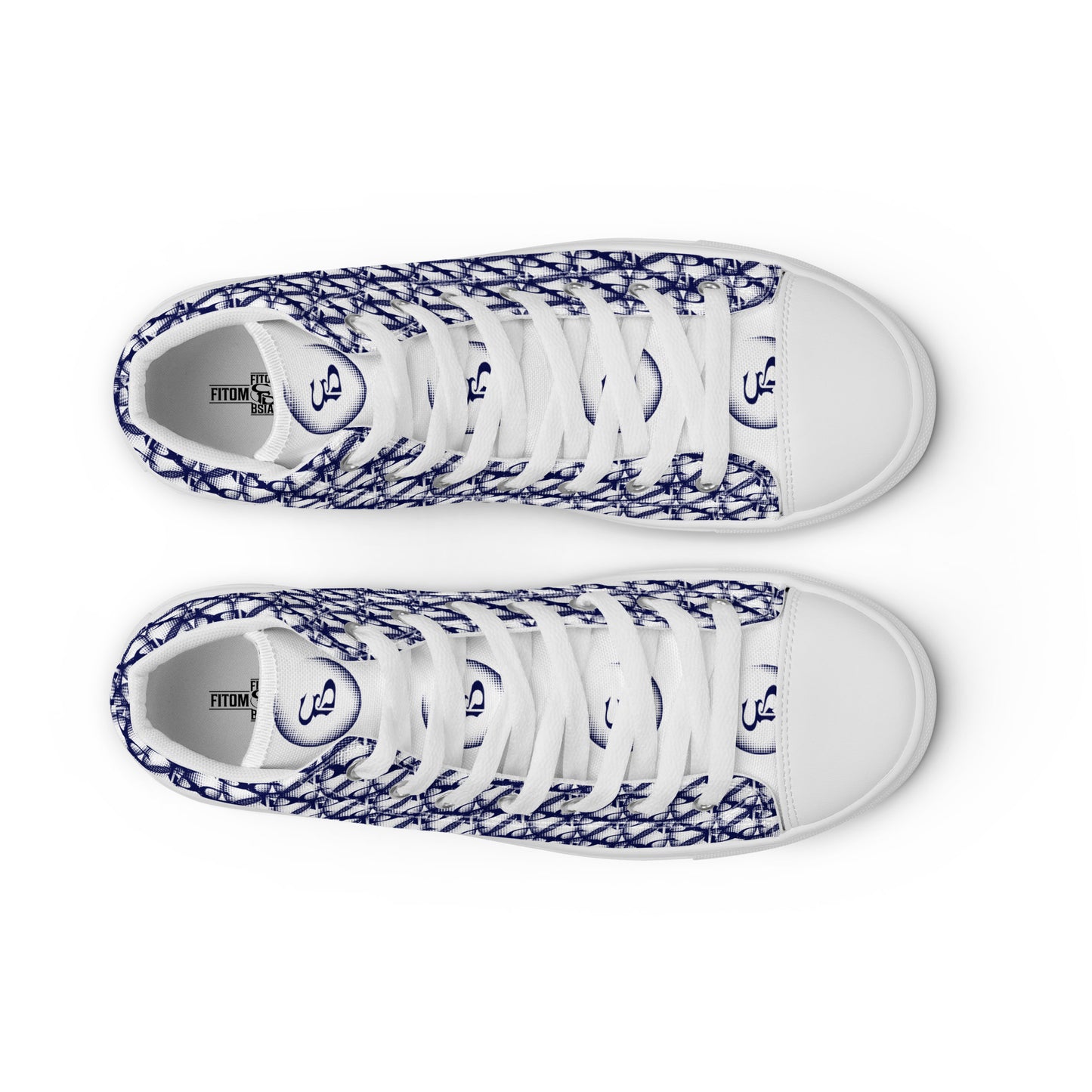 Men’s high top canvas shoes