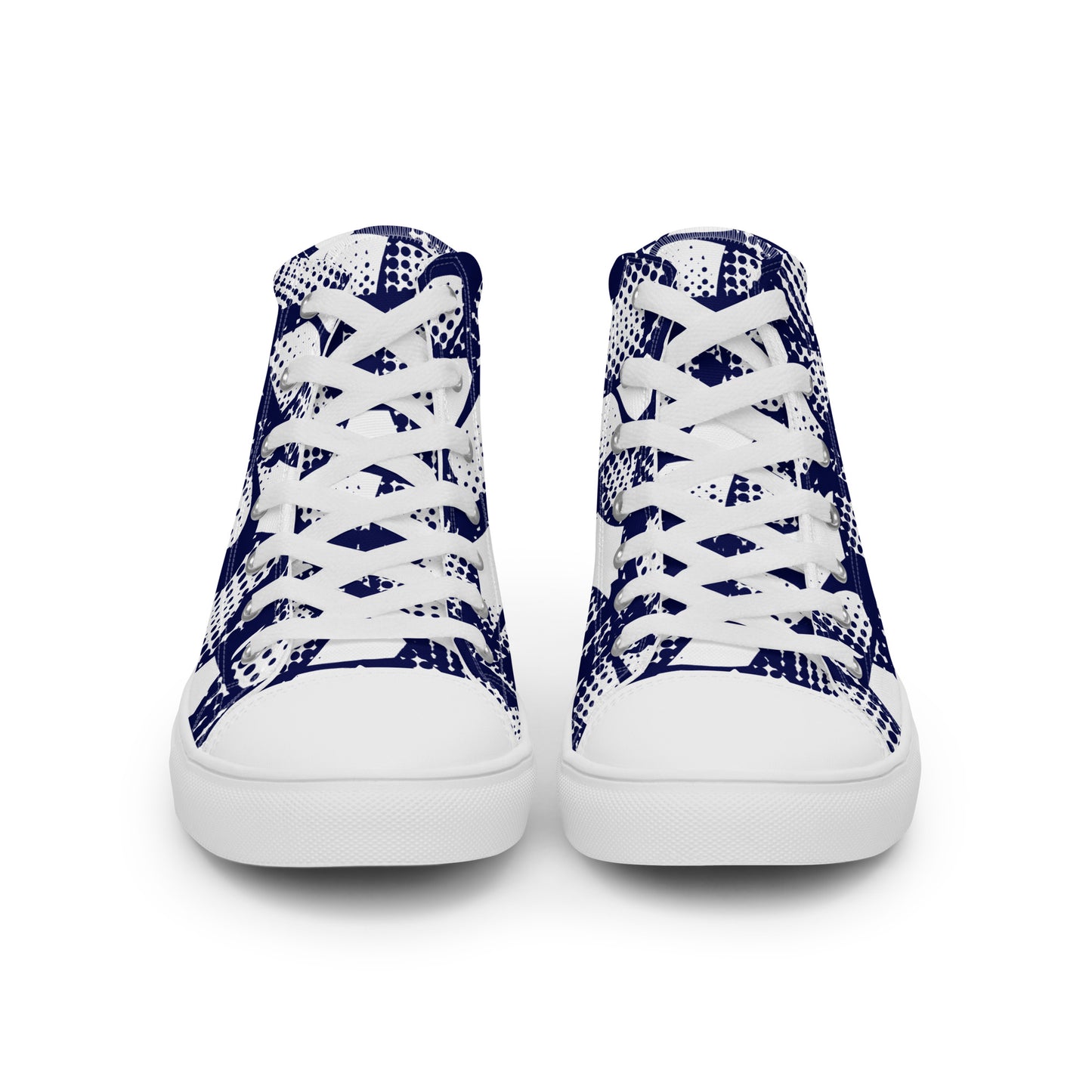 Men’s high top canvas shoes