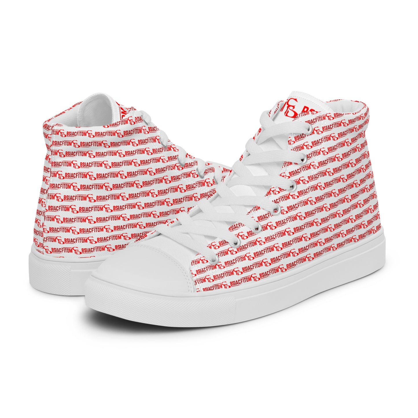 Men’s high top canvas shoes