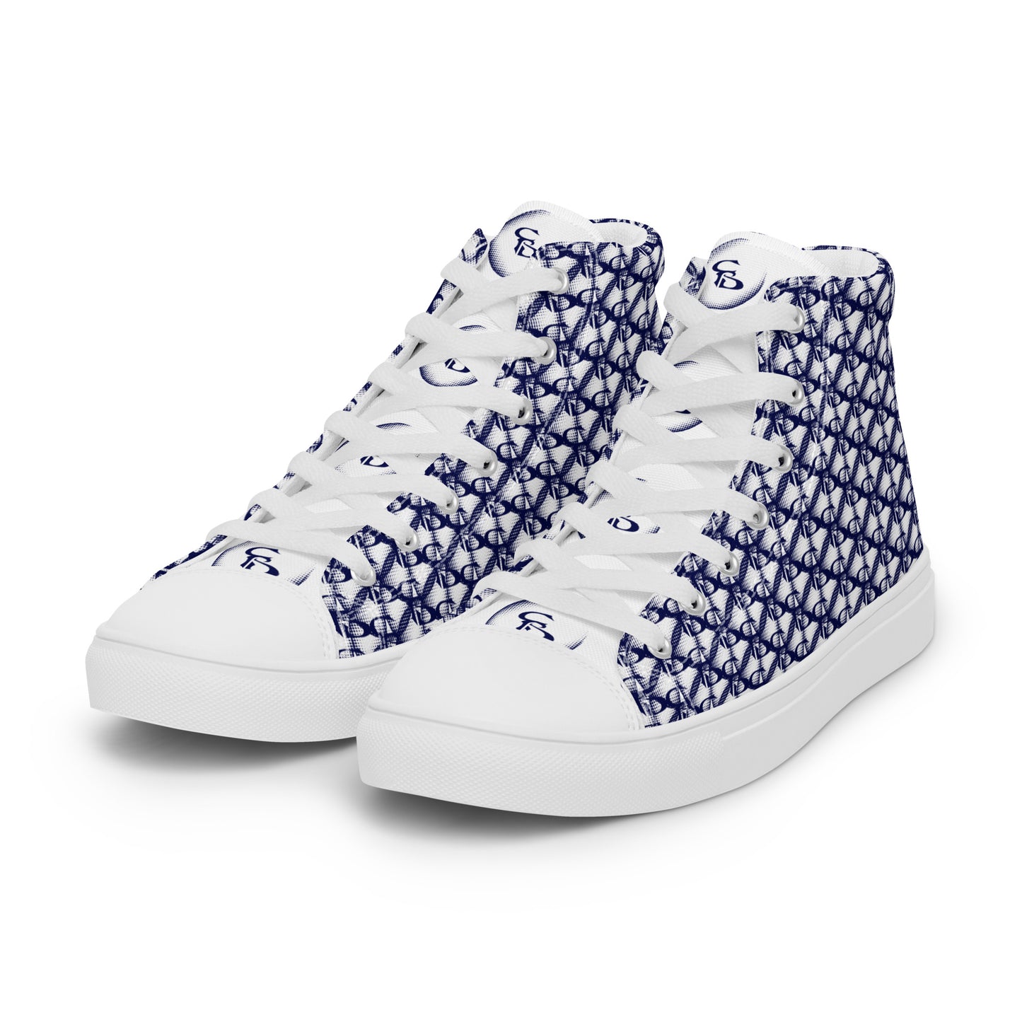 Men’s high top canvas shoes