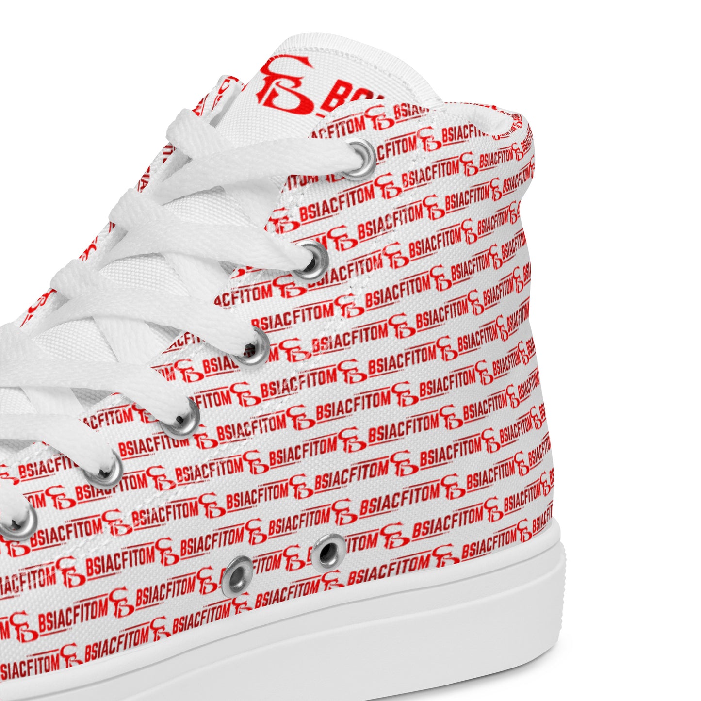 Men’s high top canvas shoes