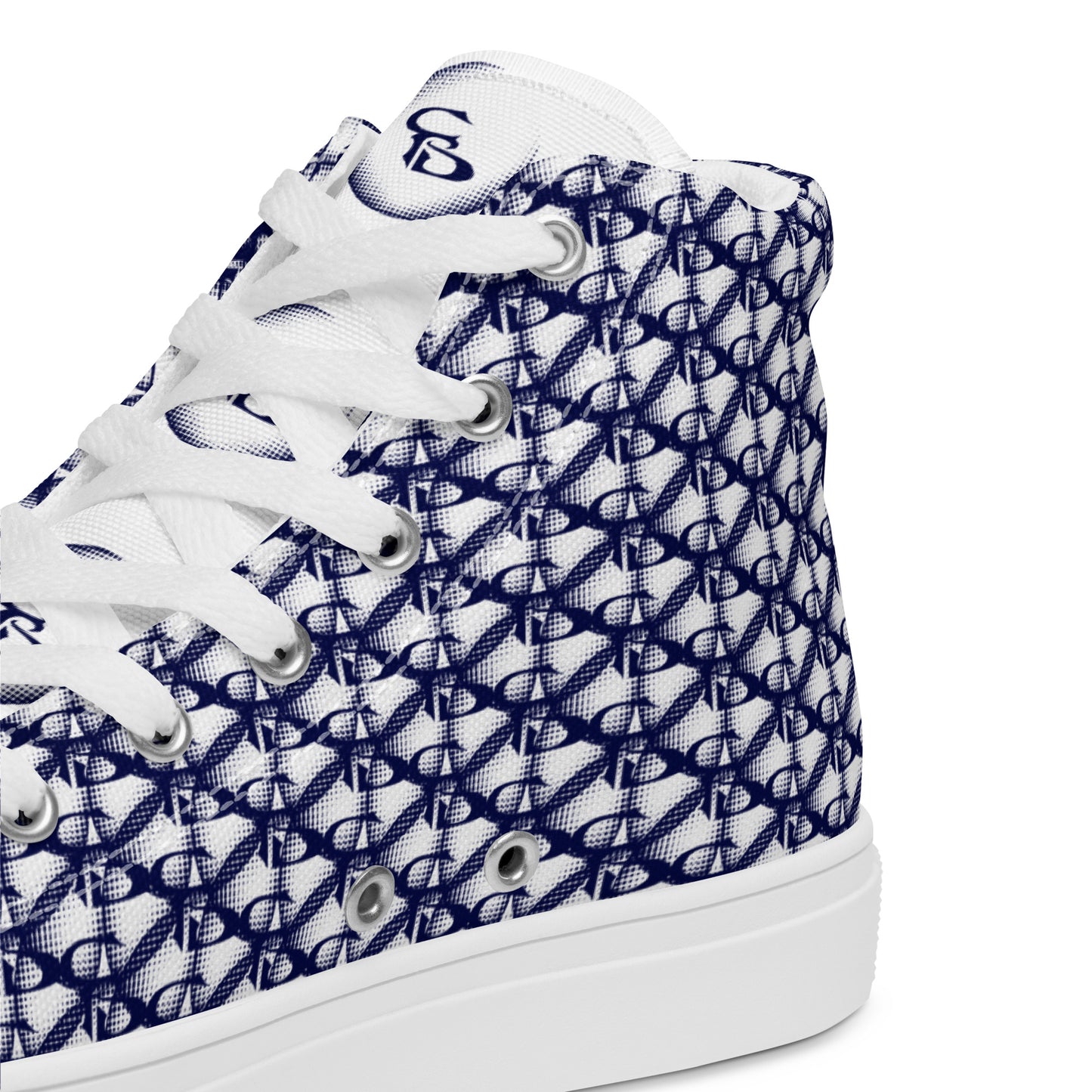 Men’s high top canvas shoes