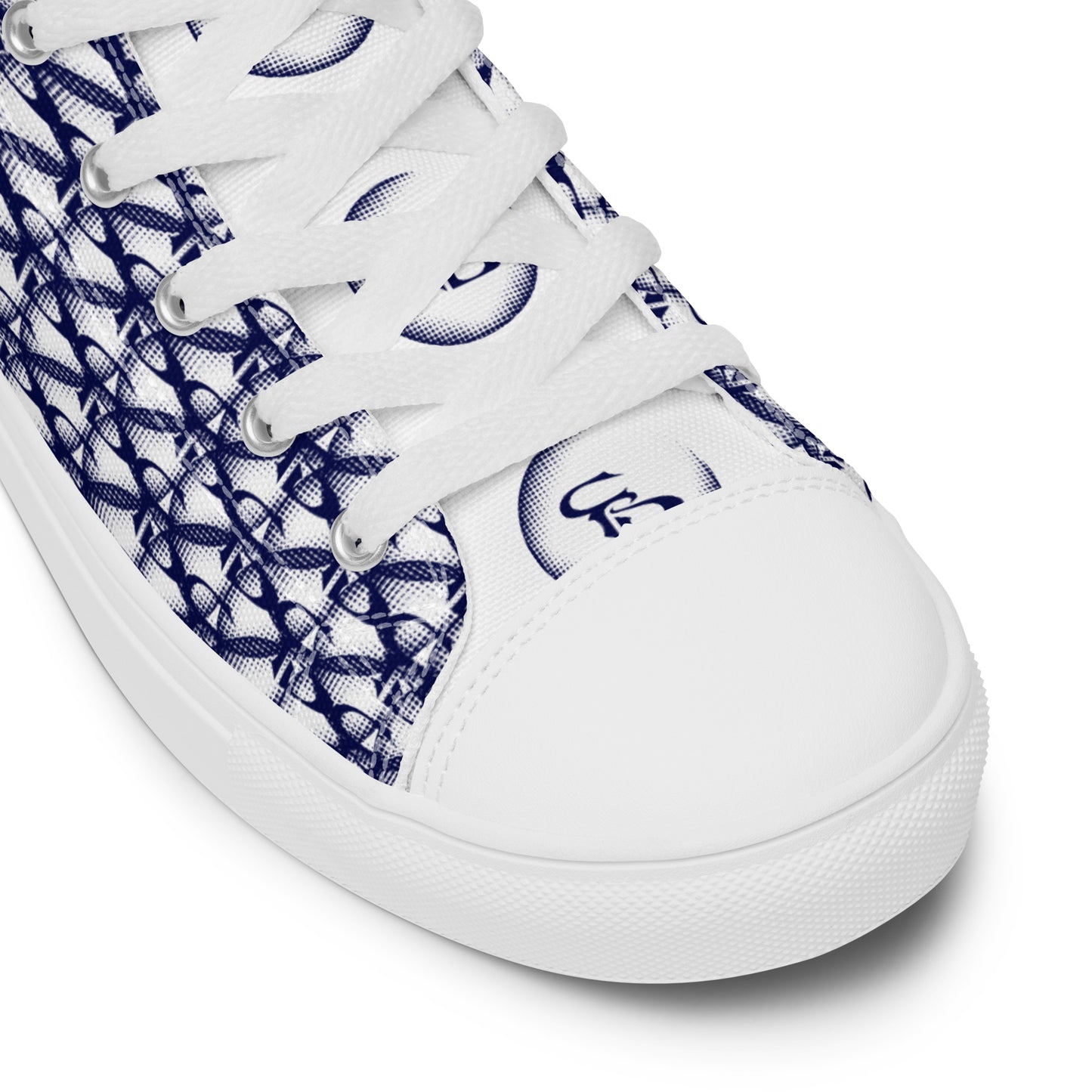 Men’s high top canvas shoes