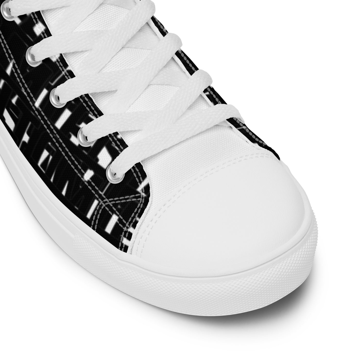Men’s high top canvas shoes