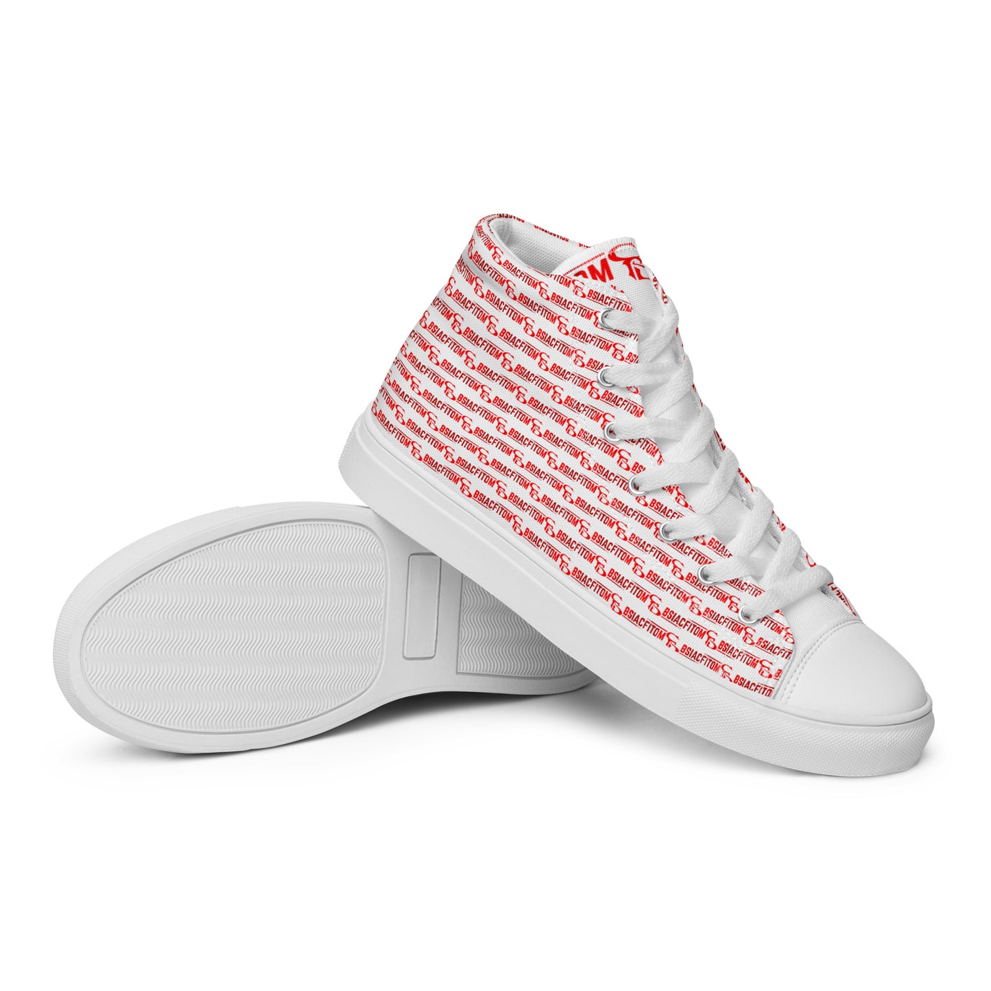 Men’s high top canvas shoes