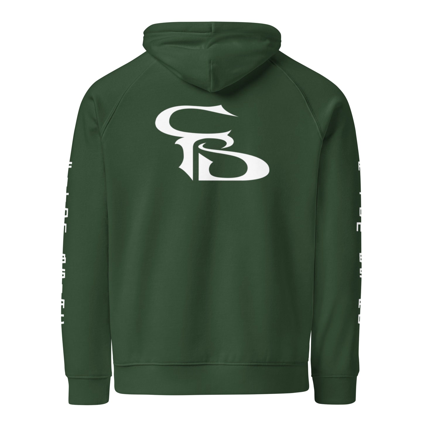 Unisex eco raglan hoodie