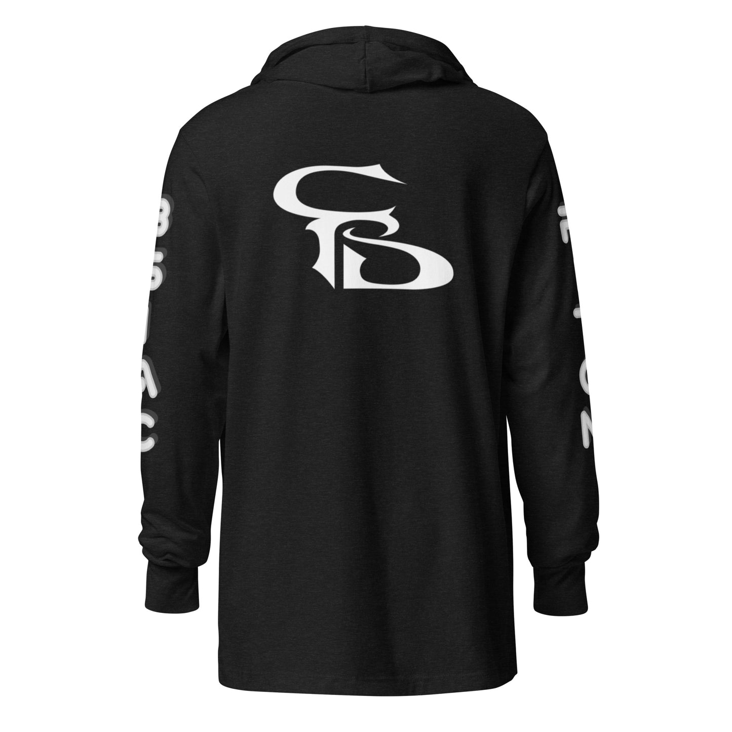 Hooded long-sleeve tee