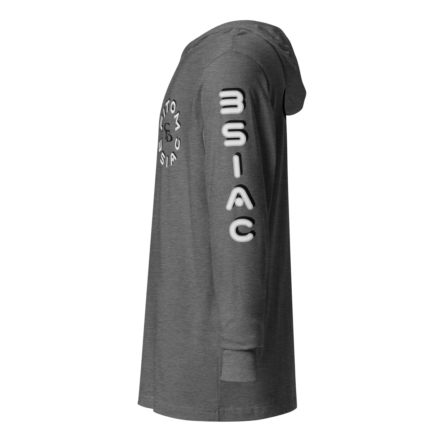 Hooded long-sleeve tee