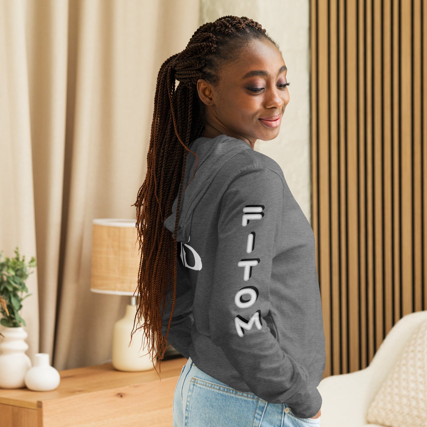 Hooded long-sleeve tee