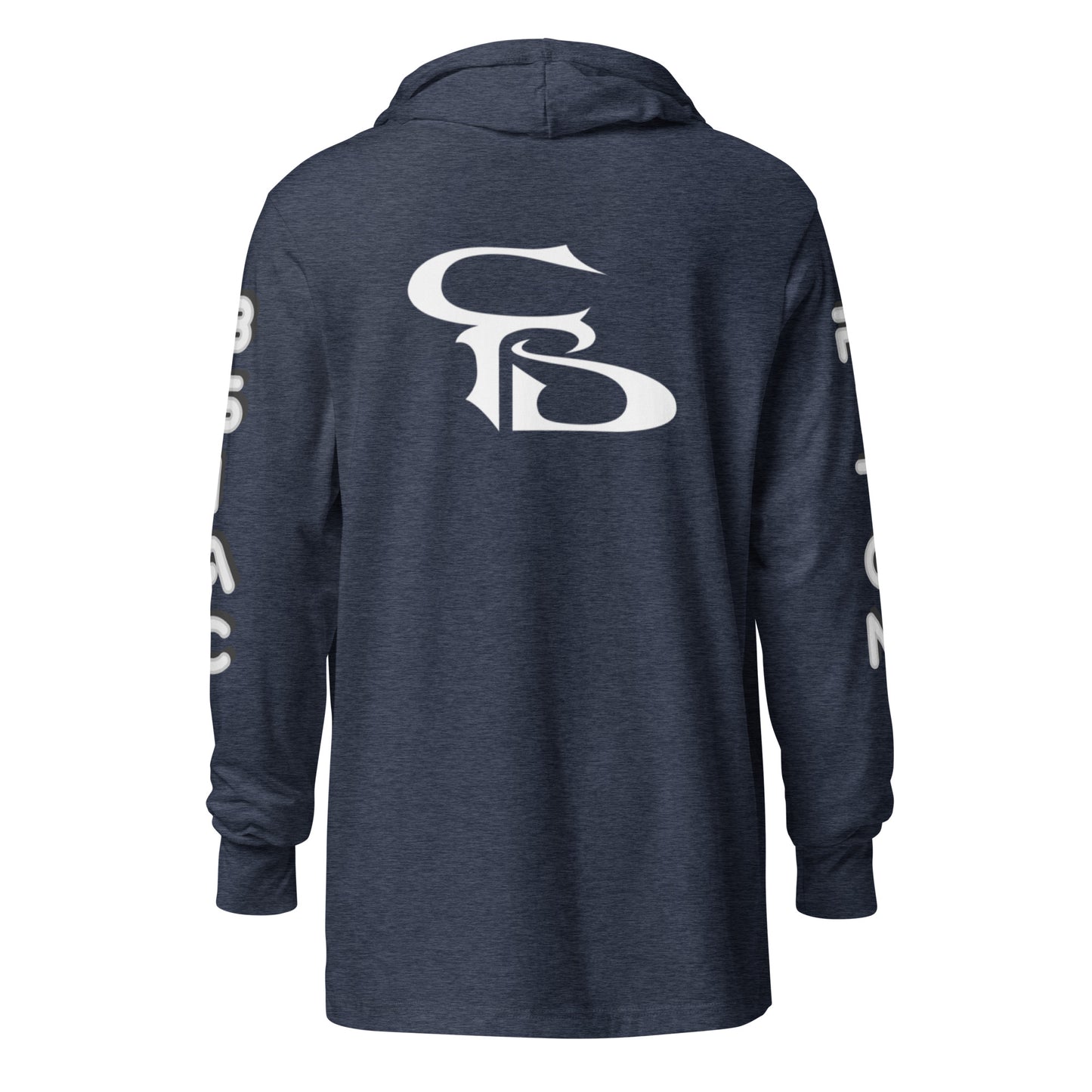 Hooded long-sleeve tee