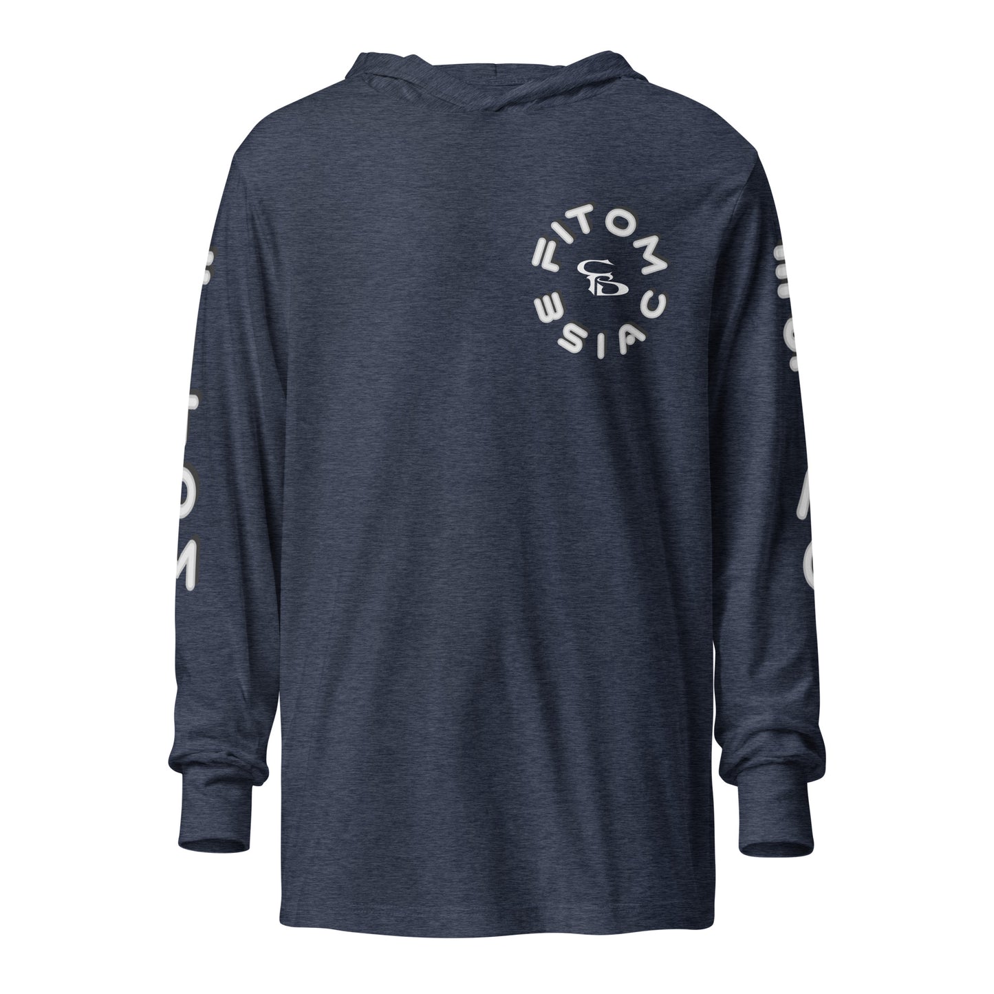 Hooded long-sleeve tee