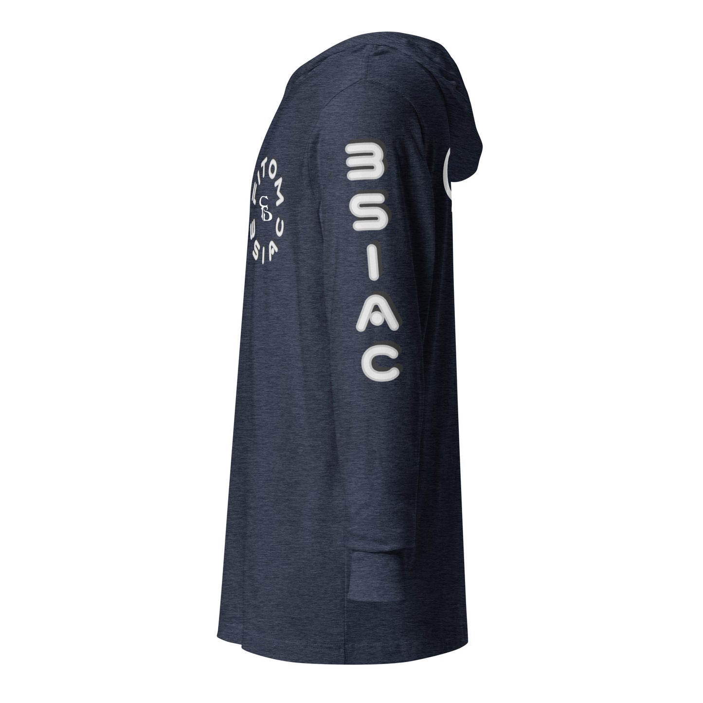 Hooded long-sleeve tee