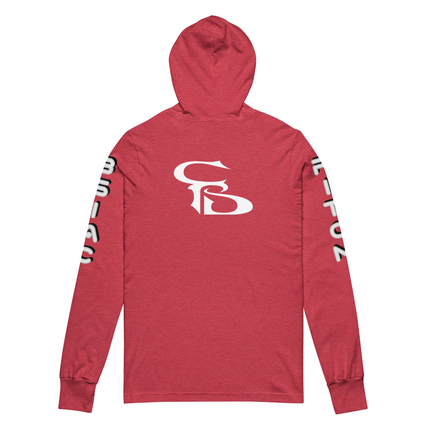 Hooded long-sleeve tee