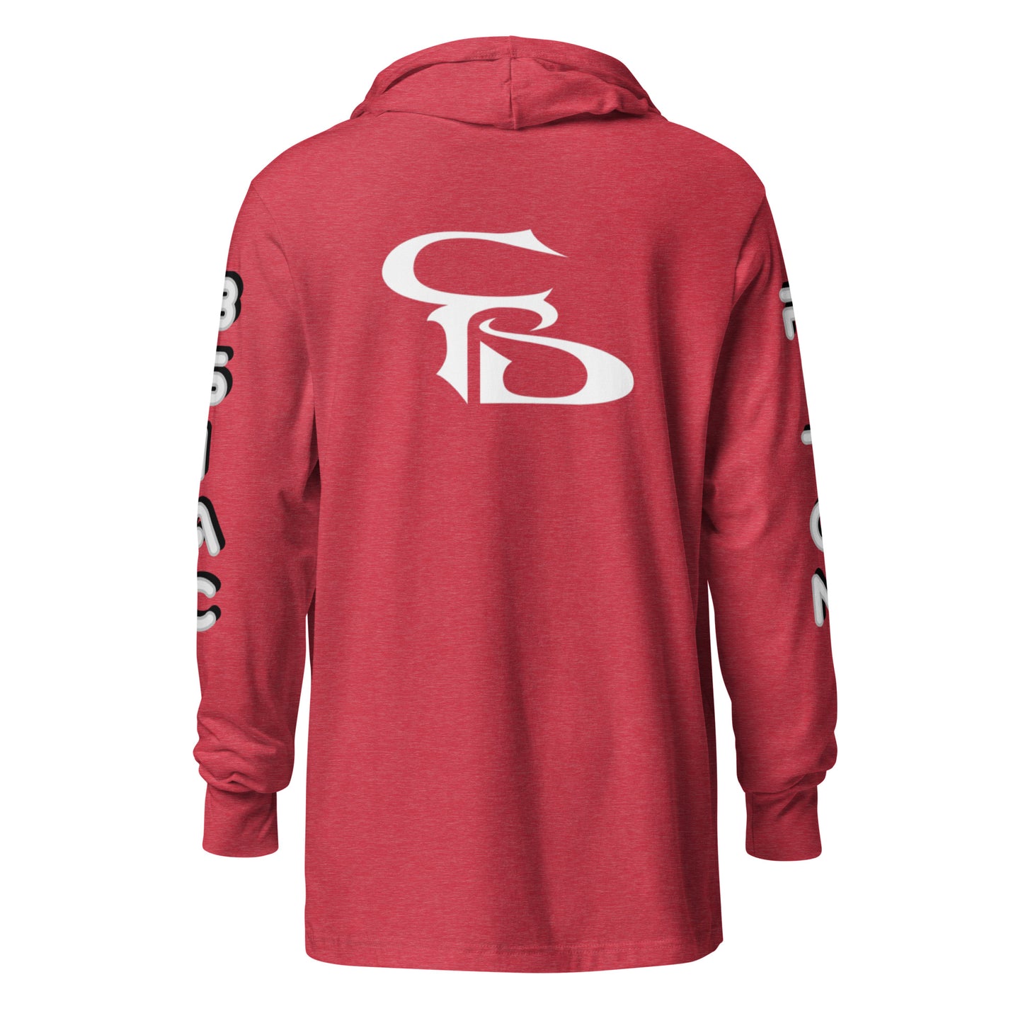 Hooded long-sleeve tee