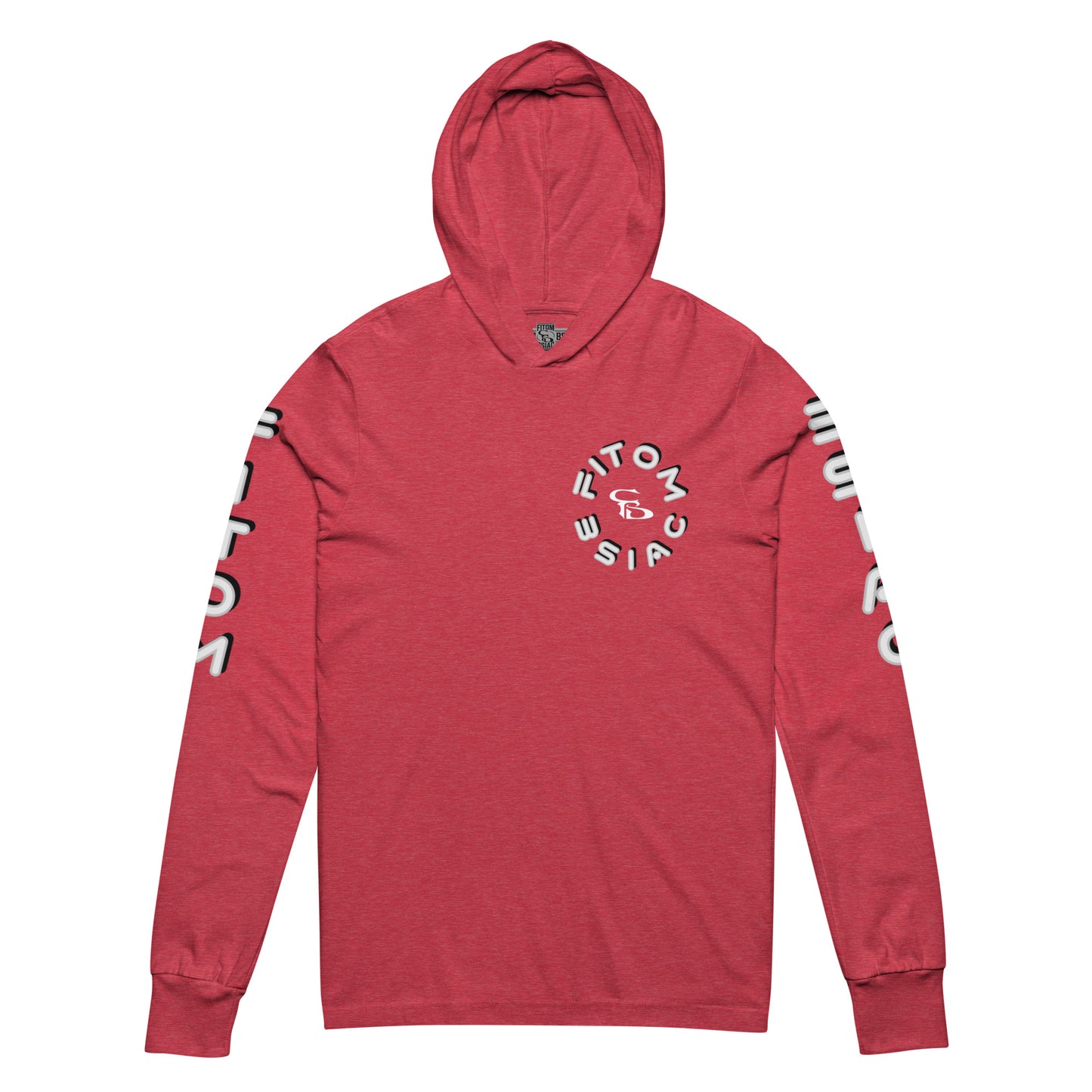 Hooded long-sleeve tee