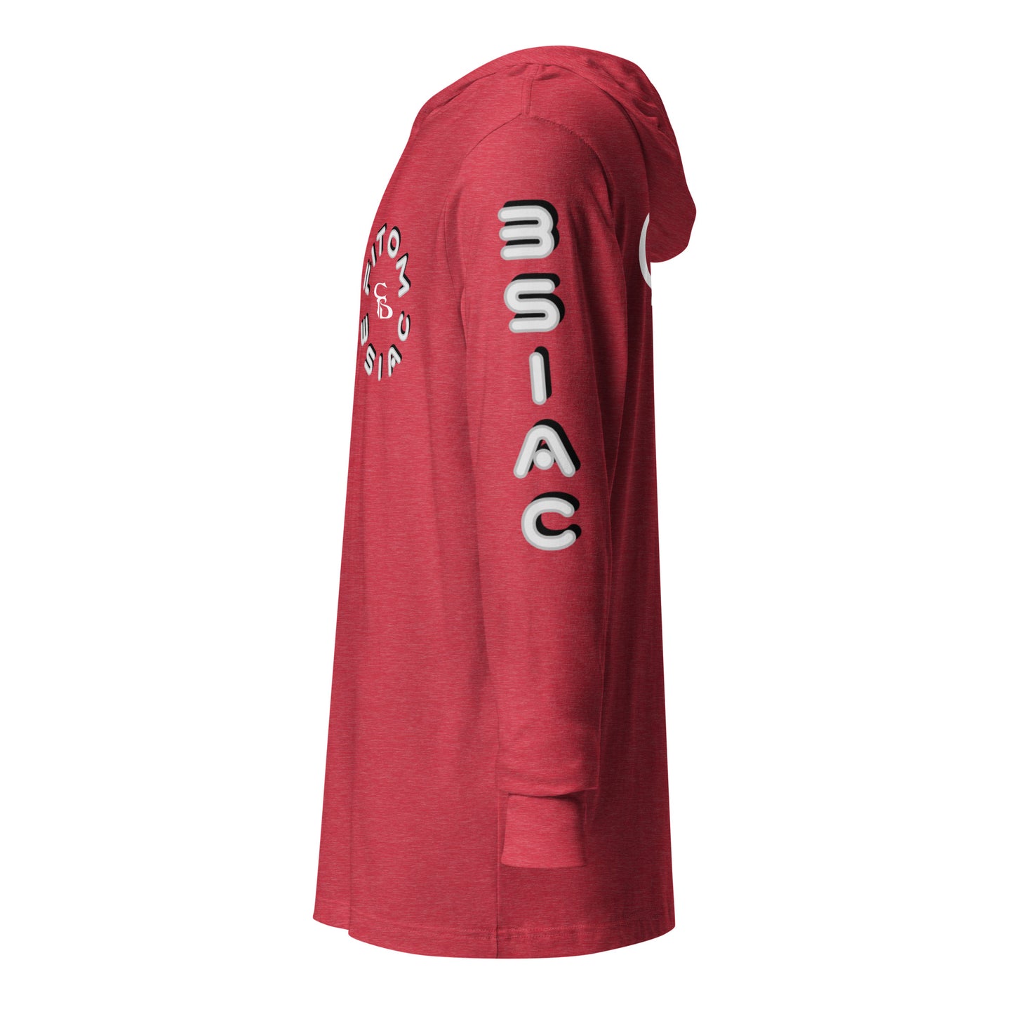 Hooded long-sleeve tee