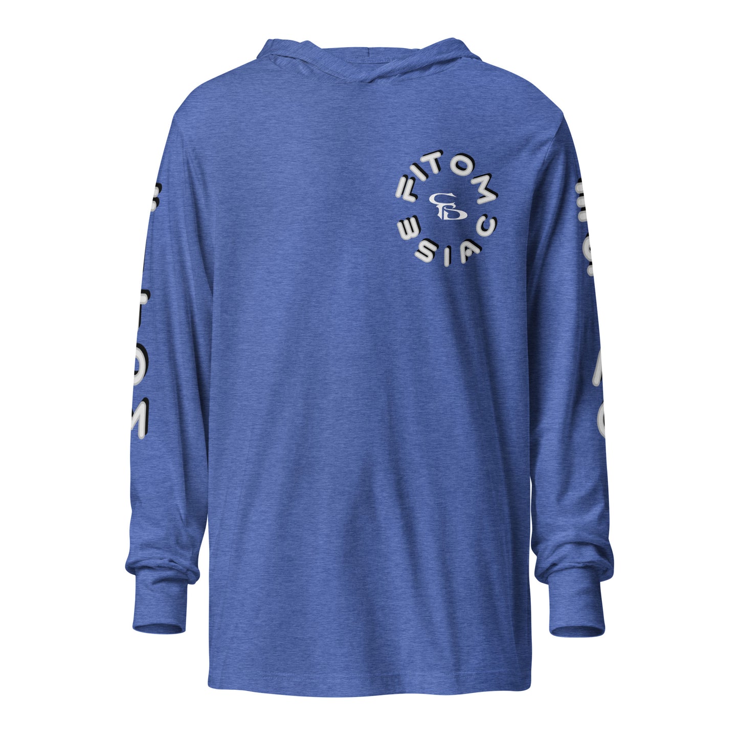 Hooded long-sleeve tee