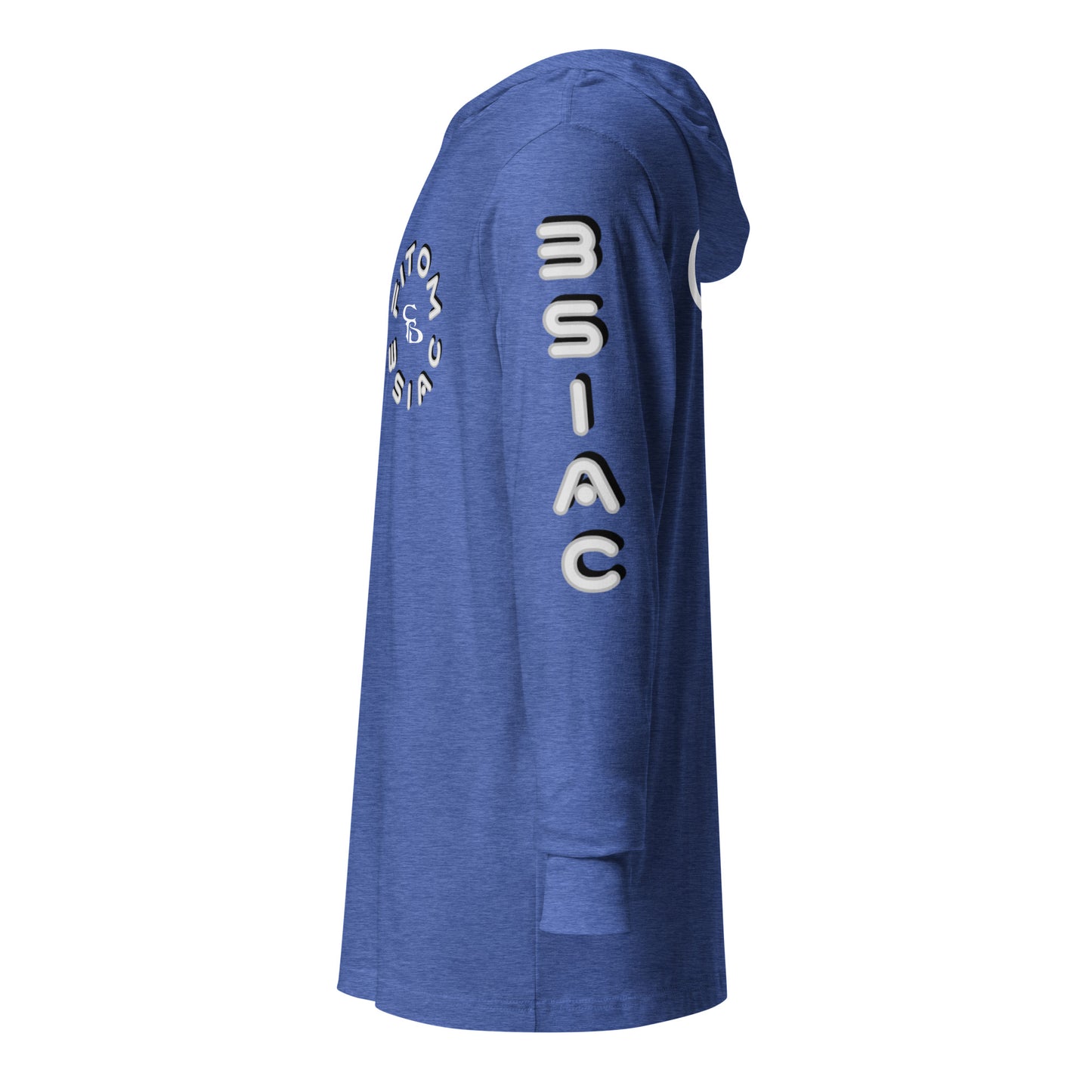 Hooded long-sleeve tee