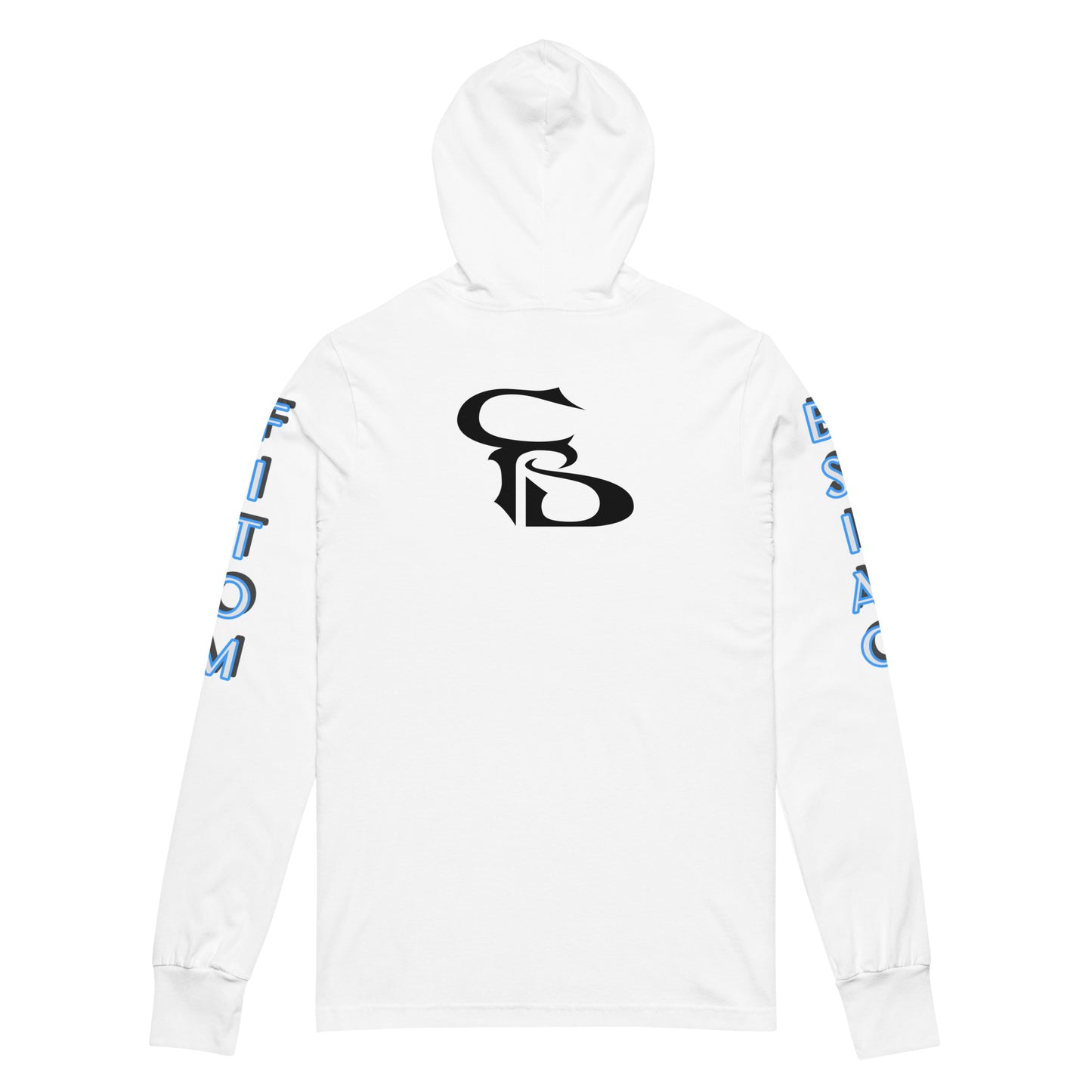 Hooded long-sleeve tee