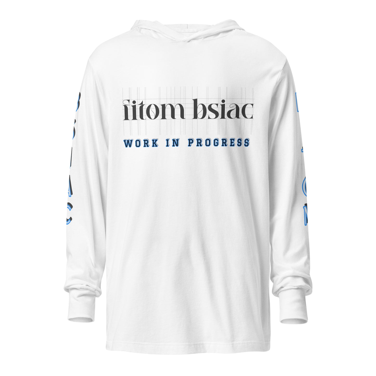 Hooded long-sleeve tee