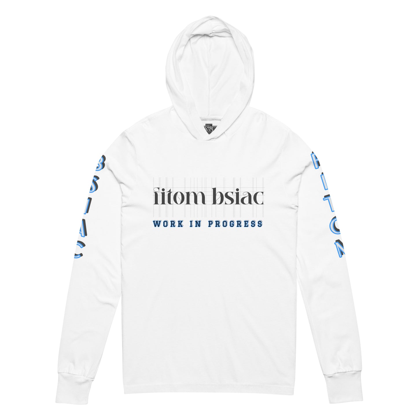 Hooded long-sleeve tee