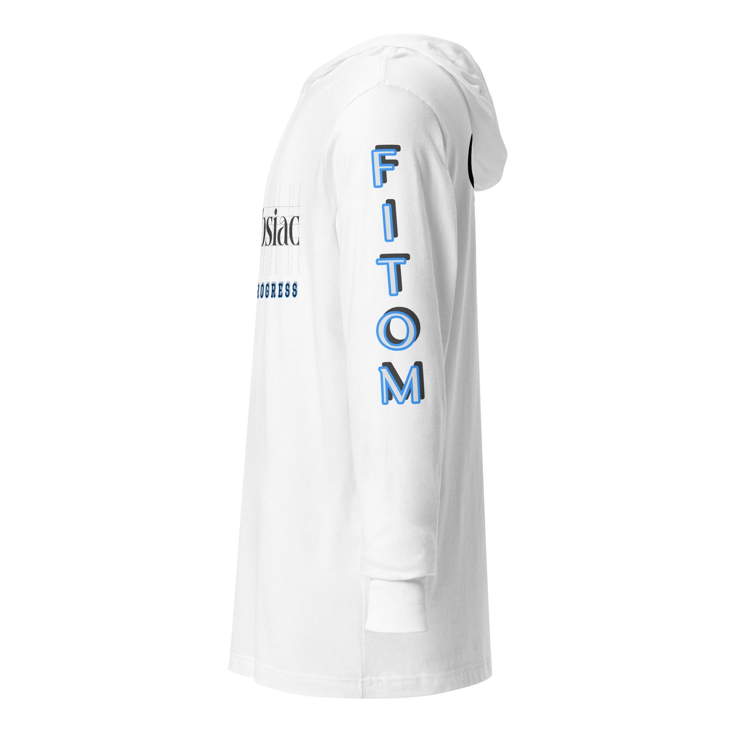 Hooded long-sleeve tee