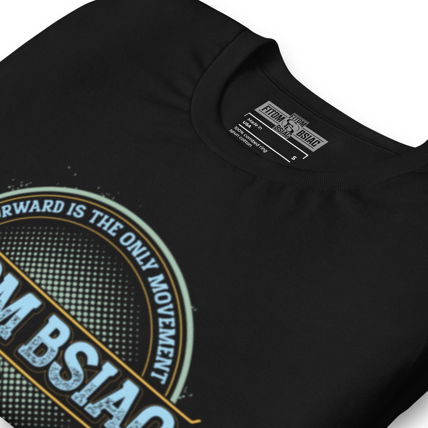 Unisex t-shirt - White Logo on Sleeve