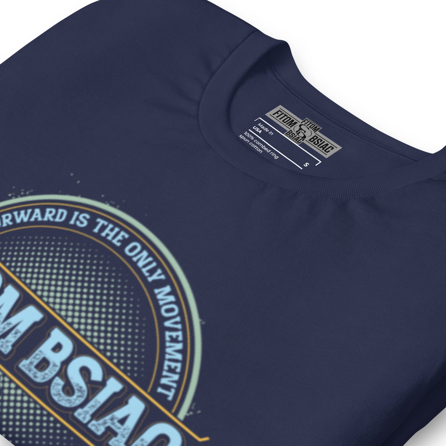 Unisex t-shirt - White Logo on Sleeve