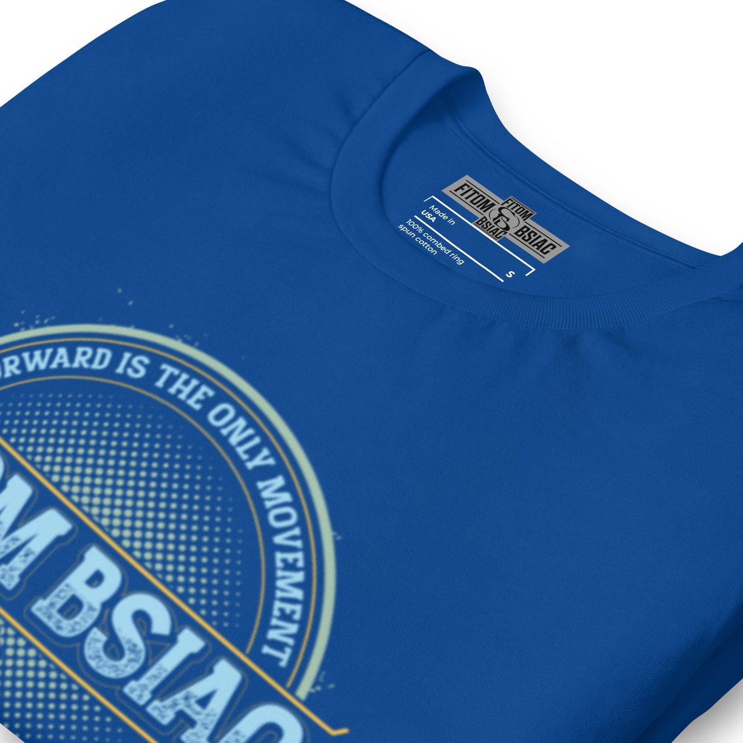 Unisex t-shirt - White Logo on Sleeve