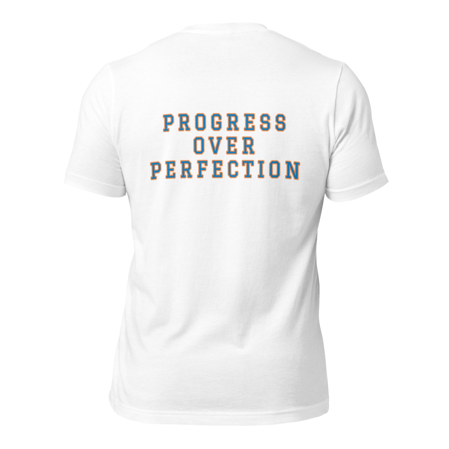 Unisex t-shirt - White Logo on Sleeve