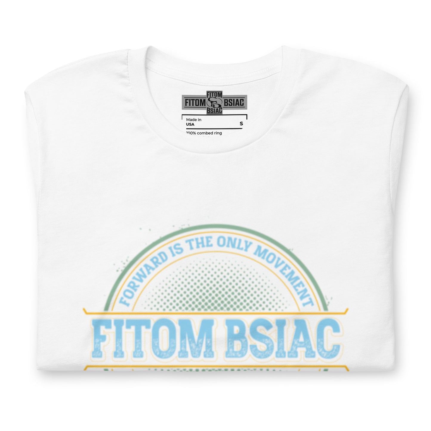 Unisex t-shirt - White Logo on Sleeve