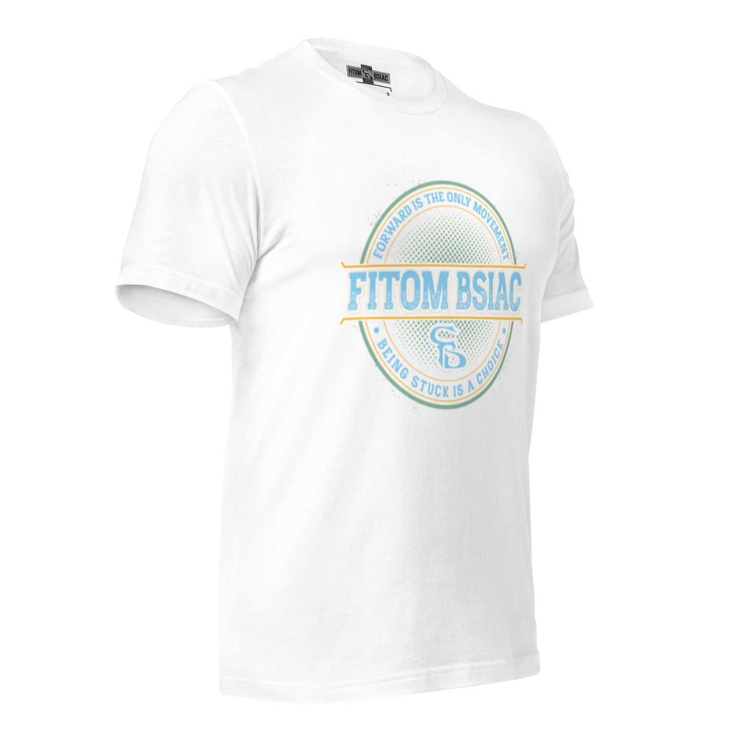 Unisex t-shirt - White Logo on Sleeve