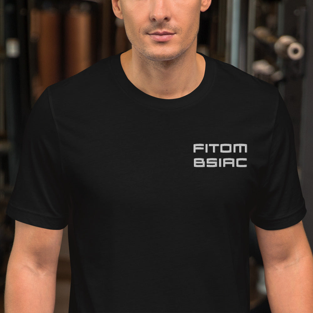 Unisex Classic Brand Name Embroidered t-shirt